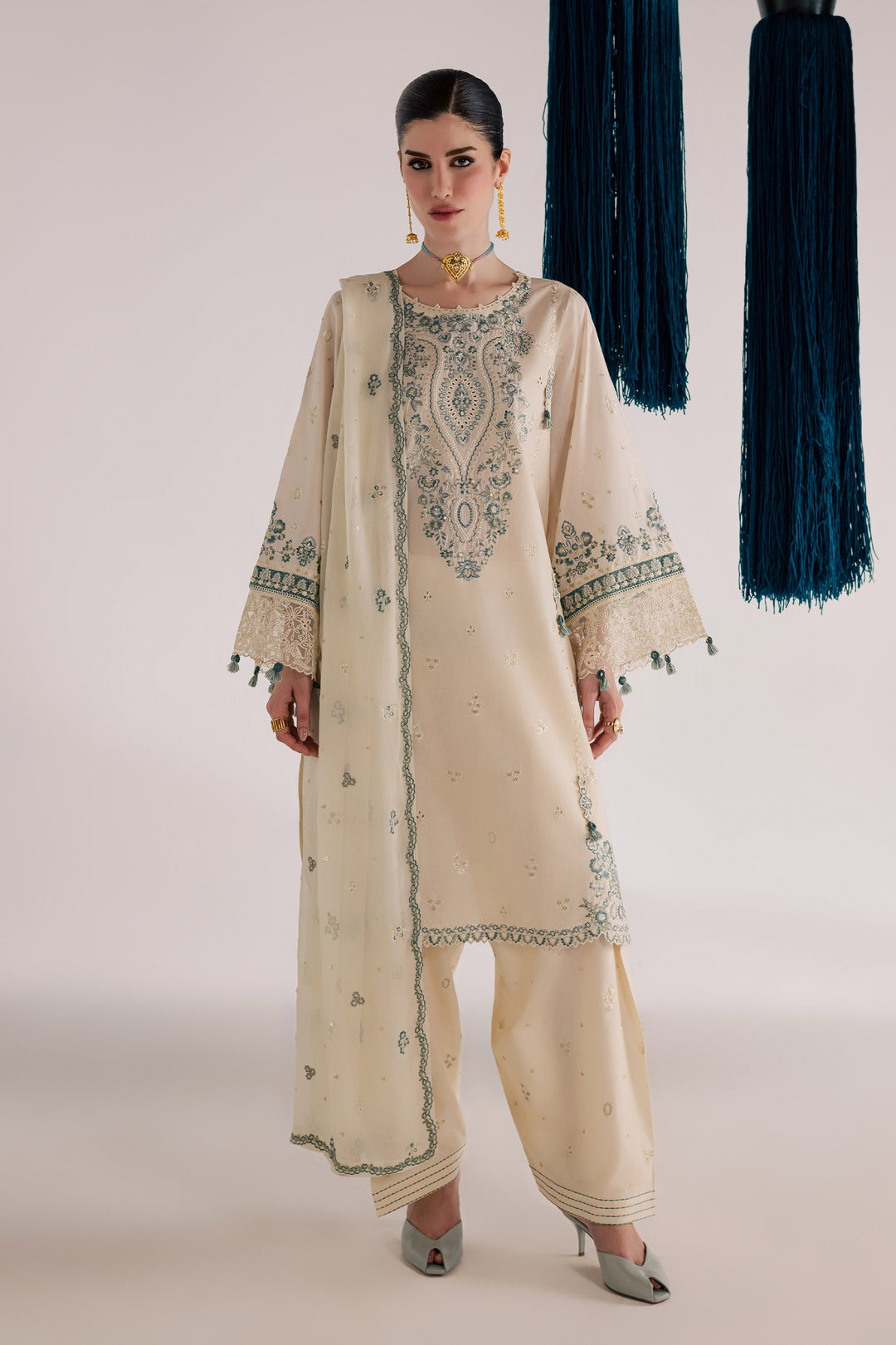 Mana 3Pc - Festive Eid Pret