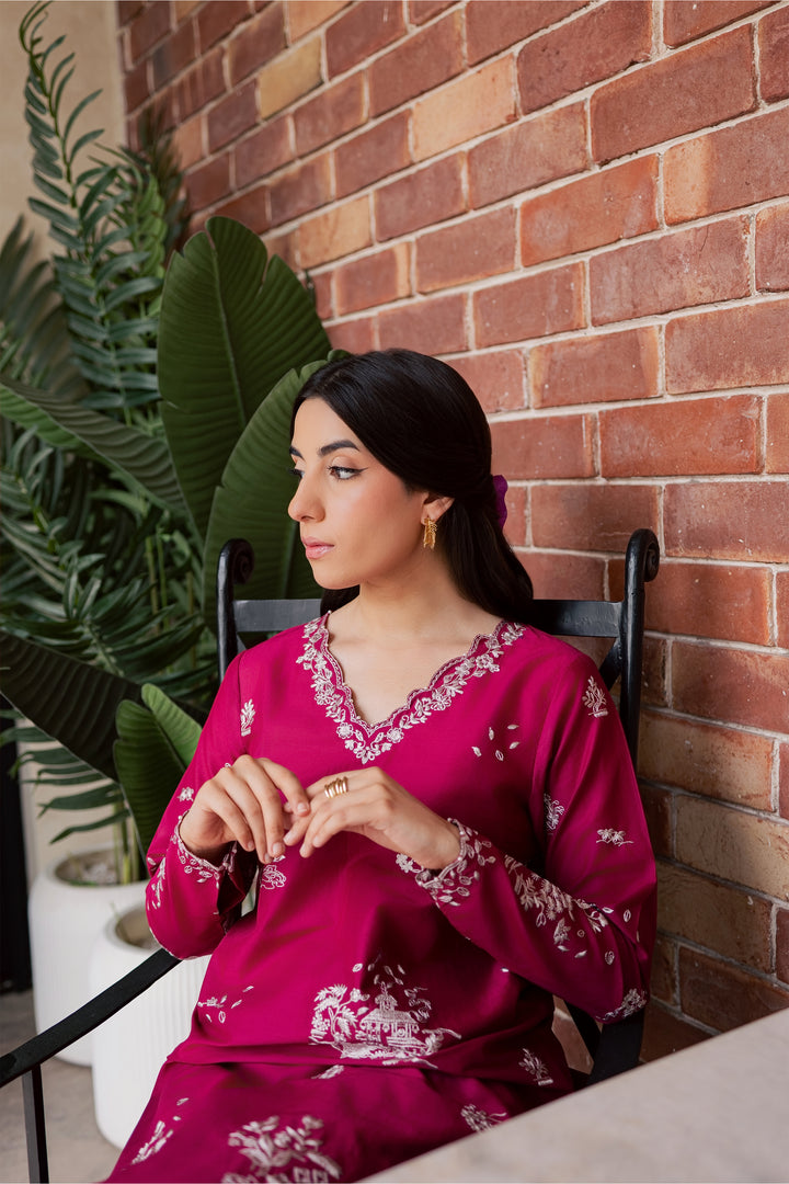 Arlo 2Pc - Embroidered Lawn Dress