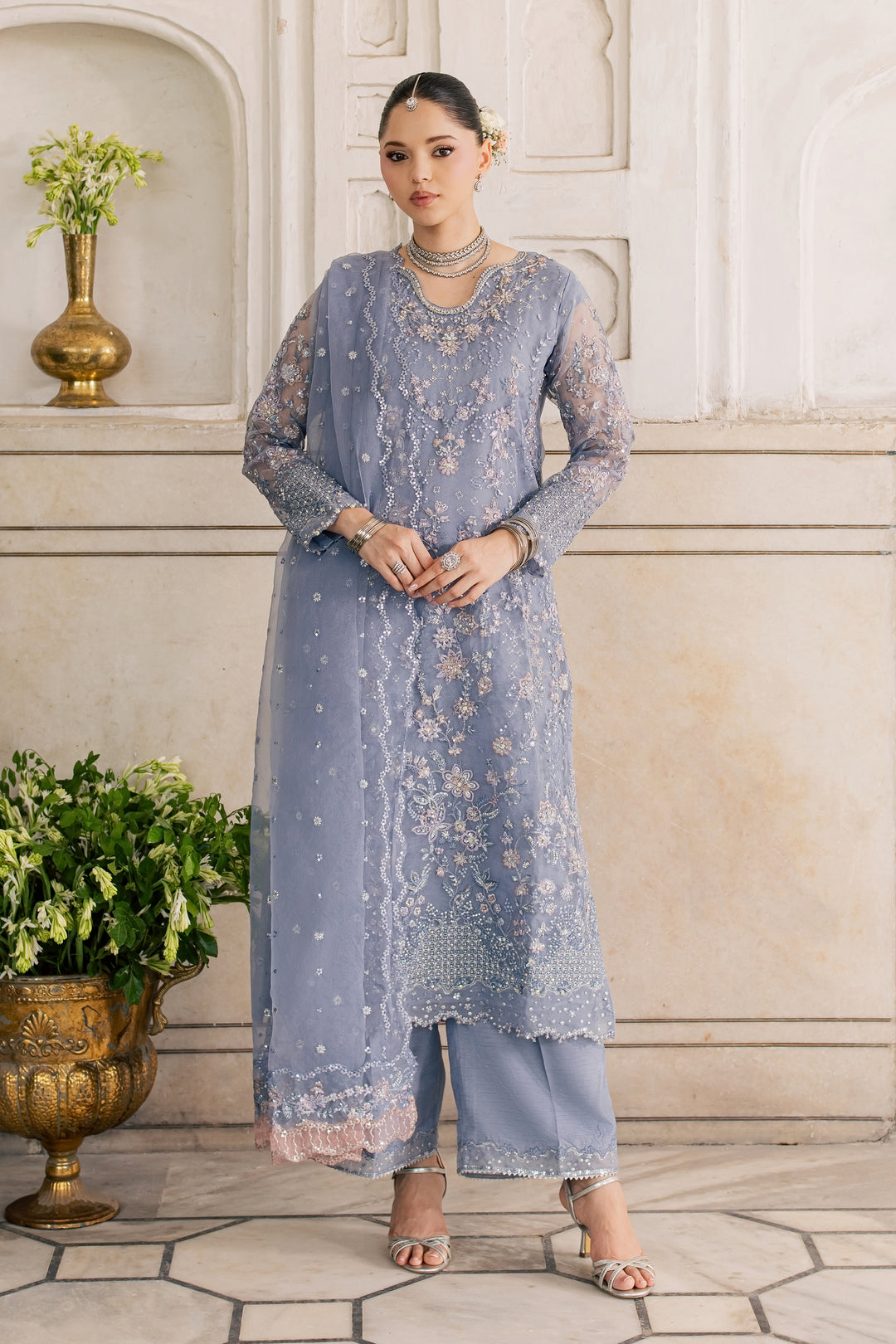 Dreamy periwinkle 3Pc - Wedding Formal Dress