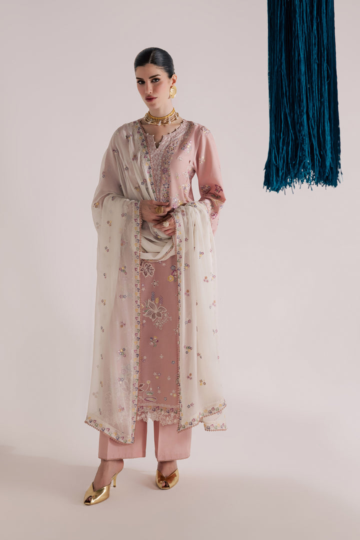 Pink Eclipse 3Pc - Festive Eid Pret