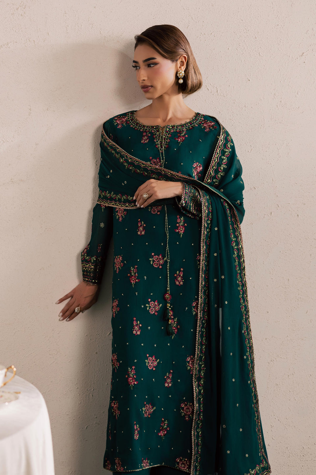 Green Leave 3Pc - Festive Luxury Formal
