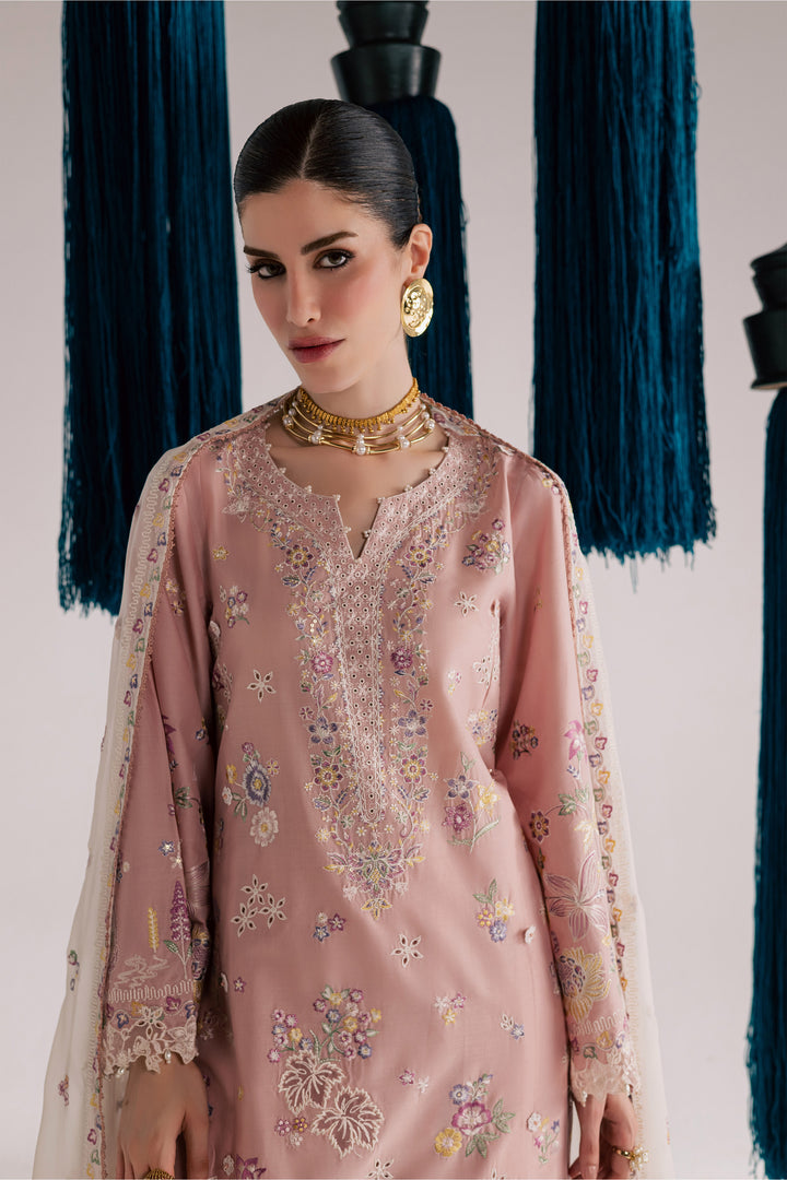 Pink Eclipse 3Pc - Festive Eid Pret