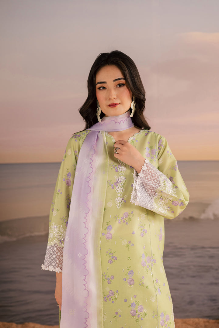 Rasp 3Pc - Printed Lawn Dress
