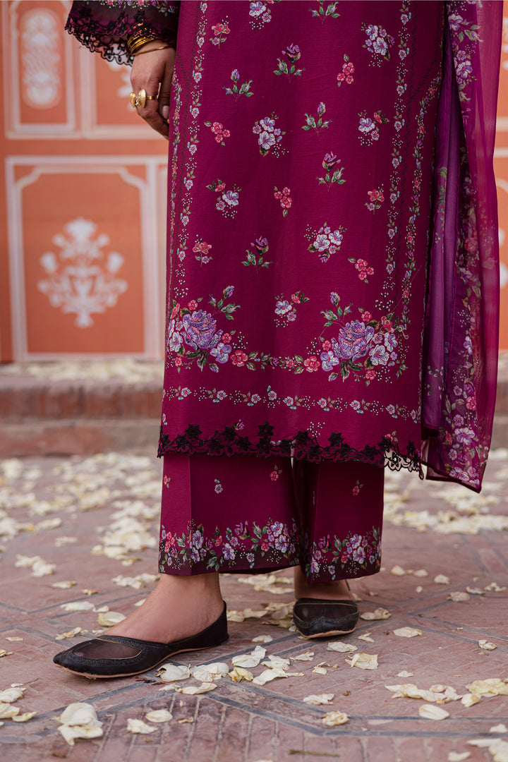 Maren 3Pc - Festive Eid Prints