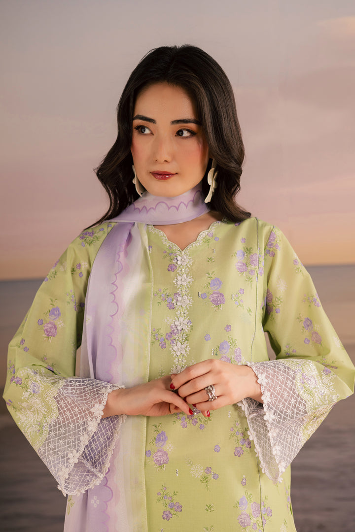 Rasp 3Pc - Printed Lawn Dress