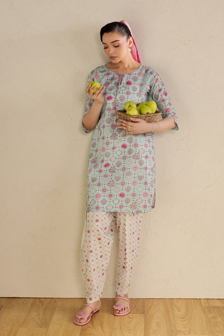 Candid 2Pc - Printed Lawn Dress
