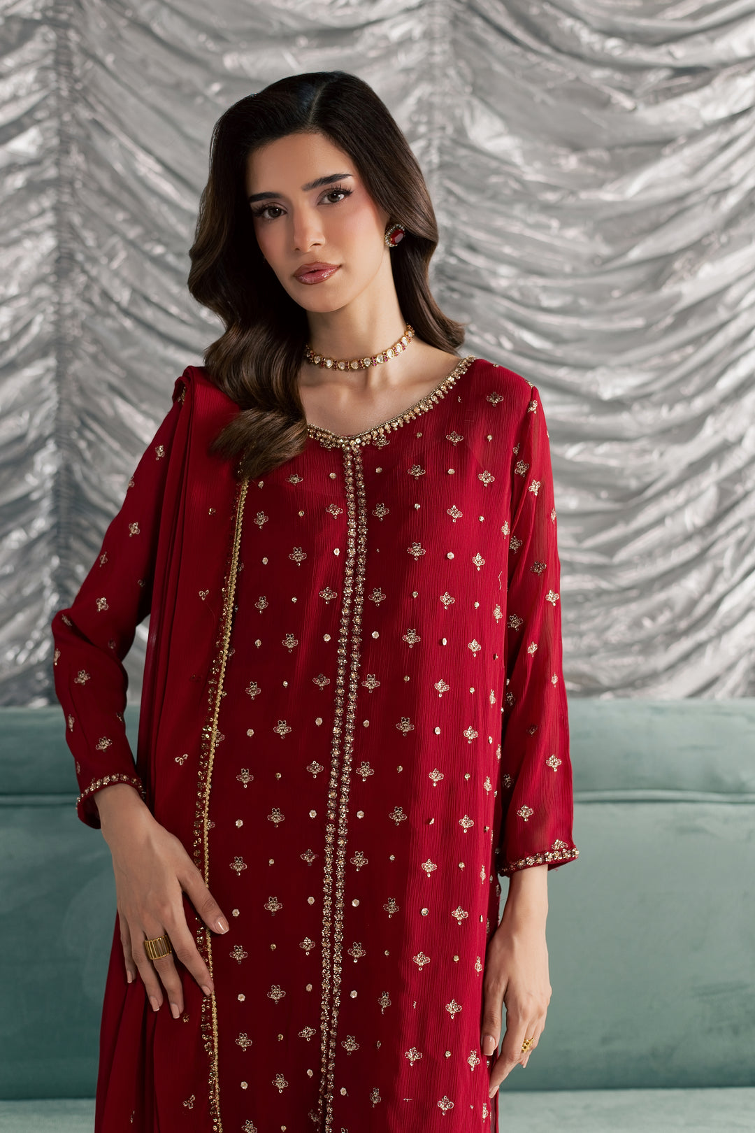 Nehan 3Pc - Festive Luxe Pret