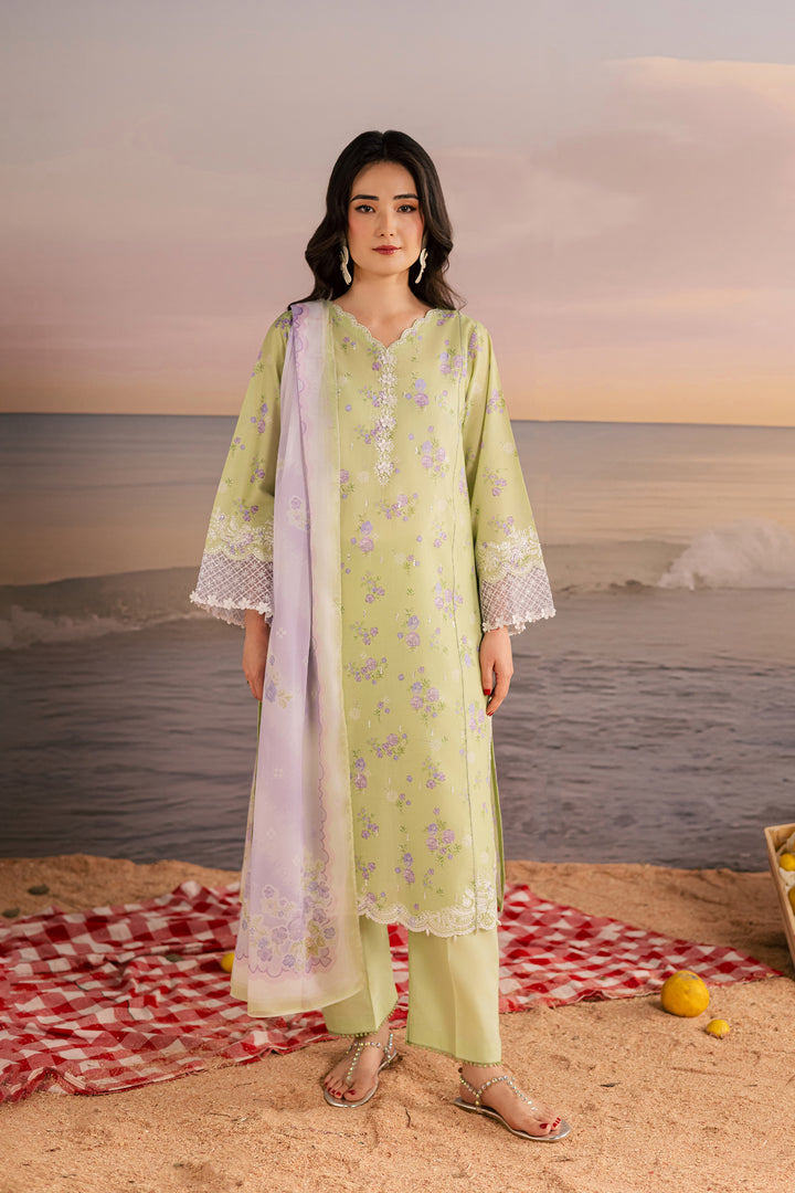 Rasp 3Pc - Printed Lawn Dress