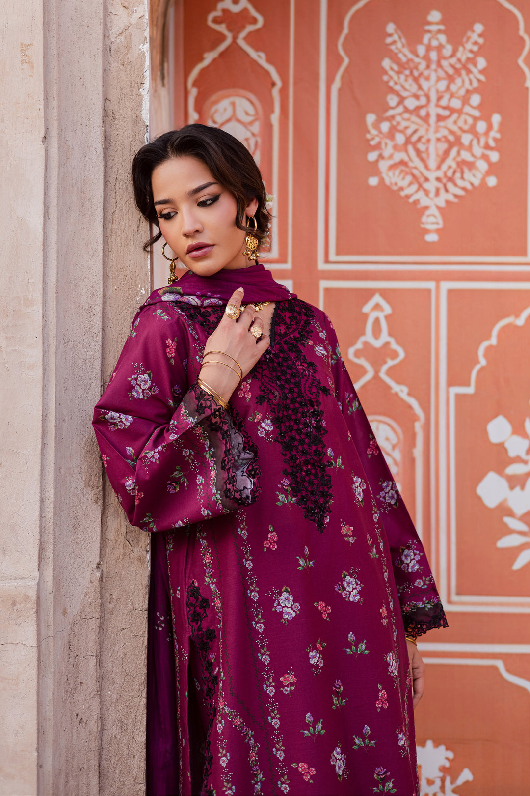 Maren 3Pc - Festive Eid Prints