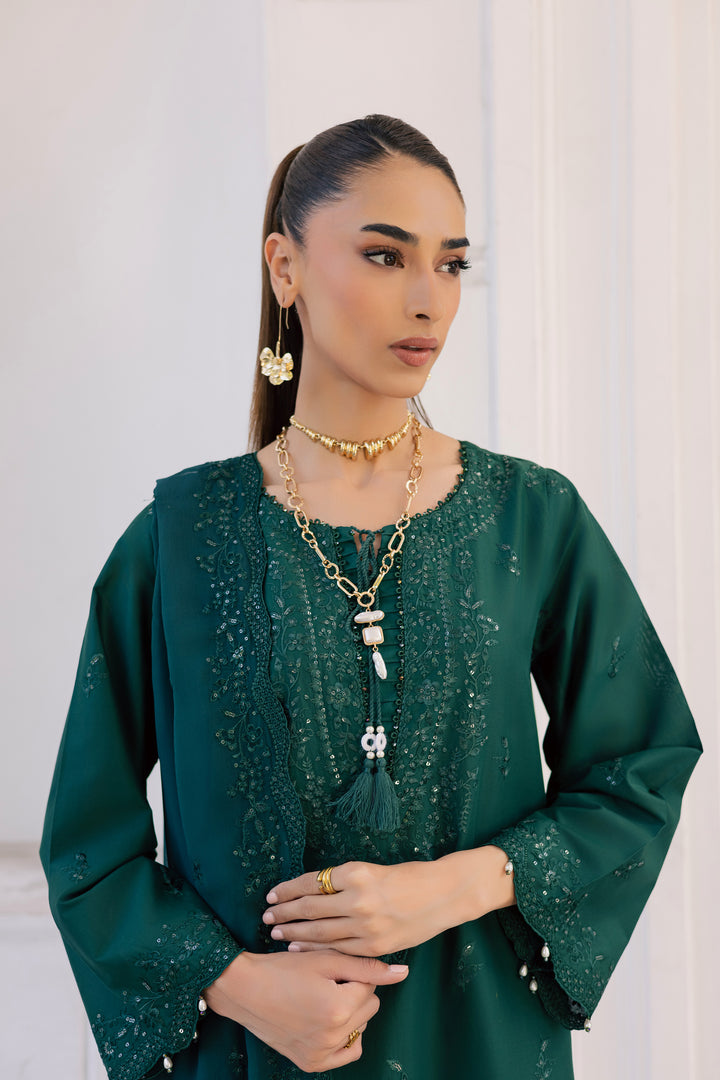 Manta 3Pc - Festive Embroidered Lawn