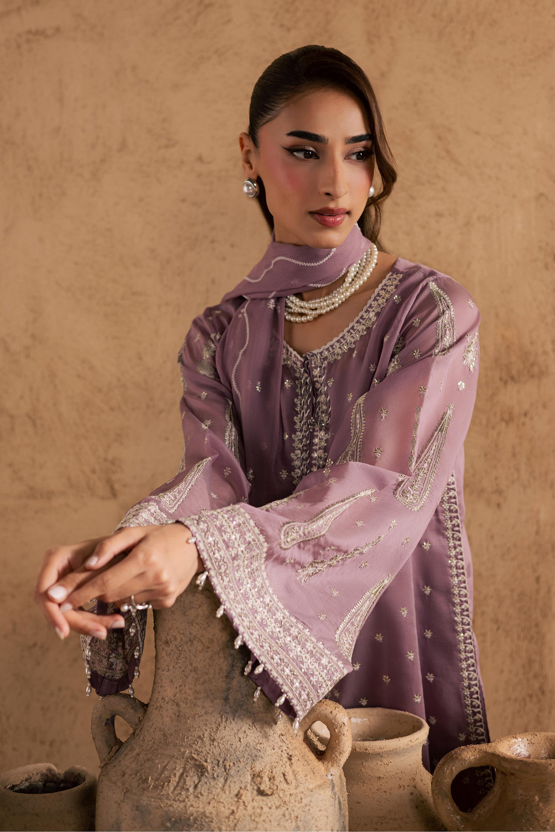 Gul e Rana 3Pc - Embroidered Festive Pret