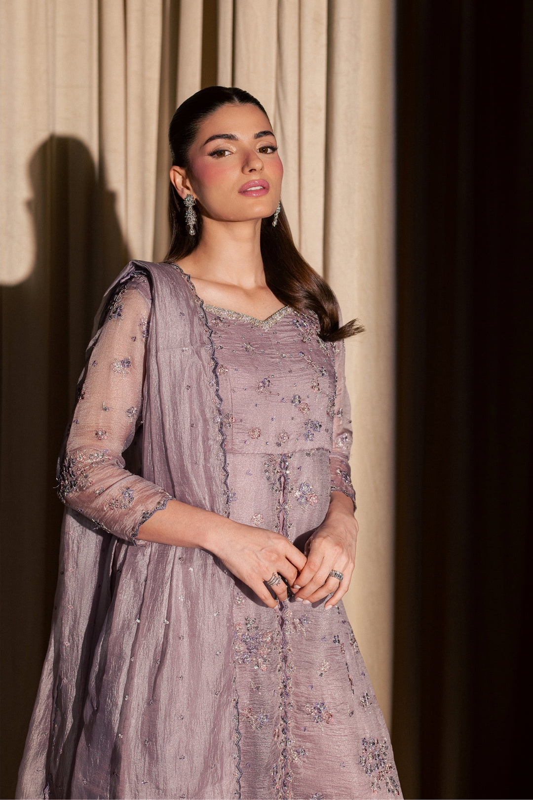 Lilac Periwinkle 3Pc - Festive Luxe Pret