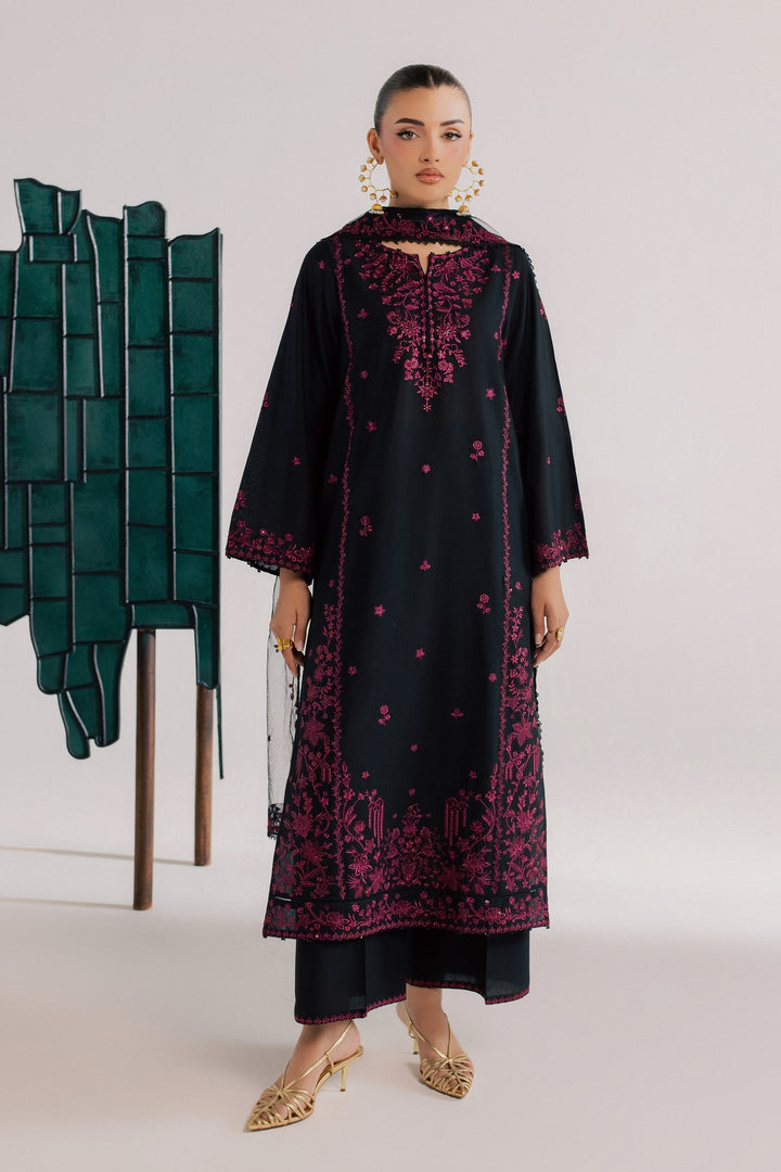 Surkh Saaya 3Pc - Luxury Embroidered Lawn