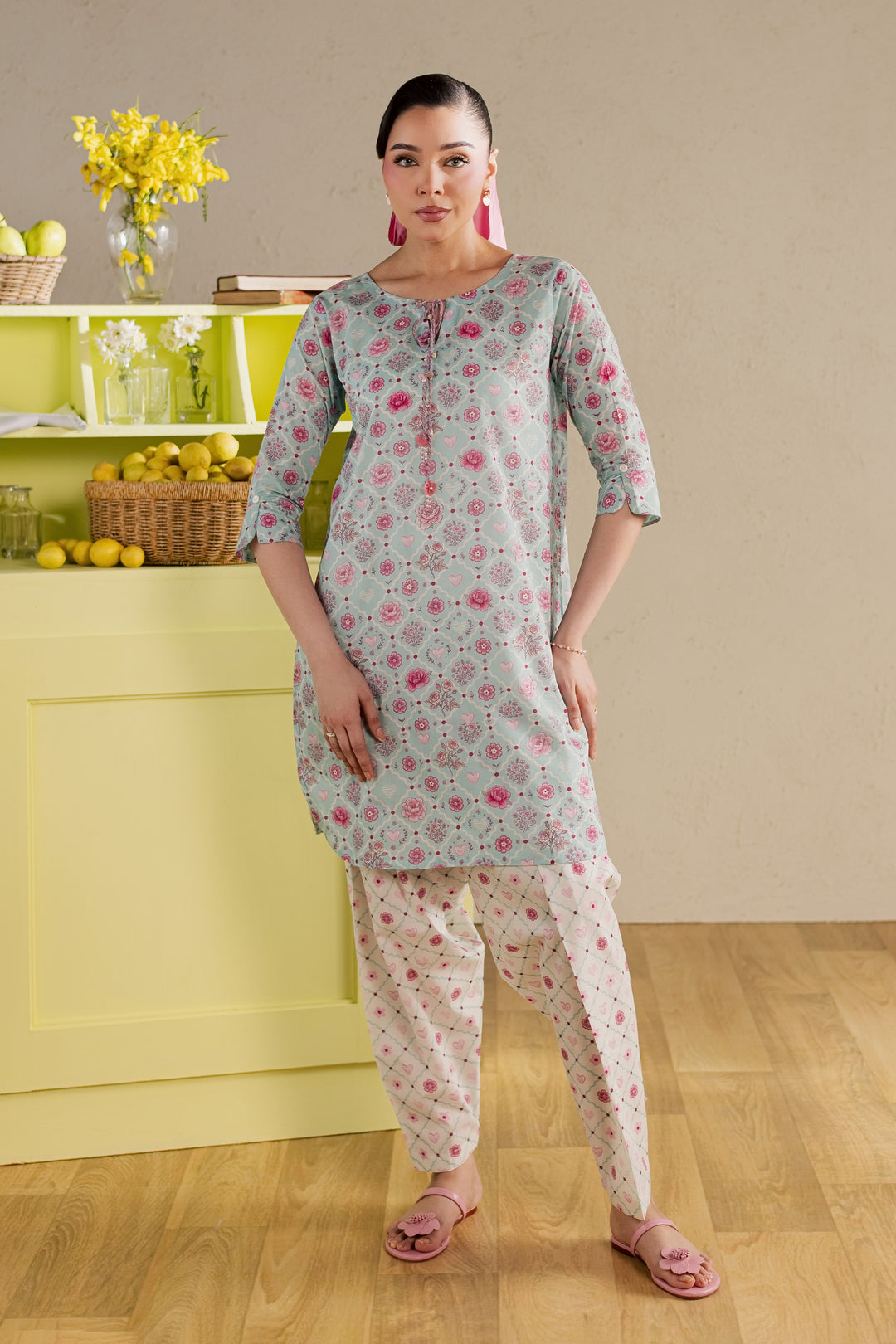 Candid 2Pc - Printed Lawn Dress