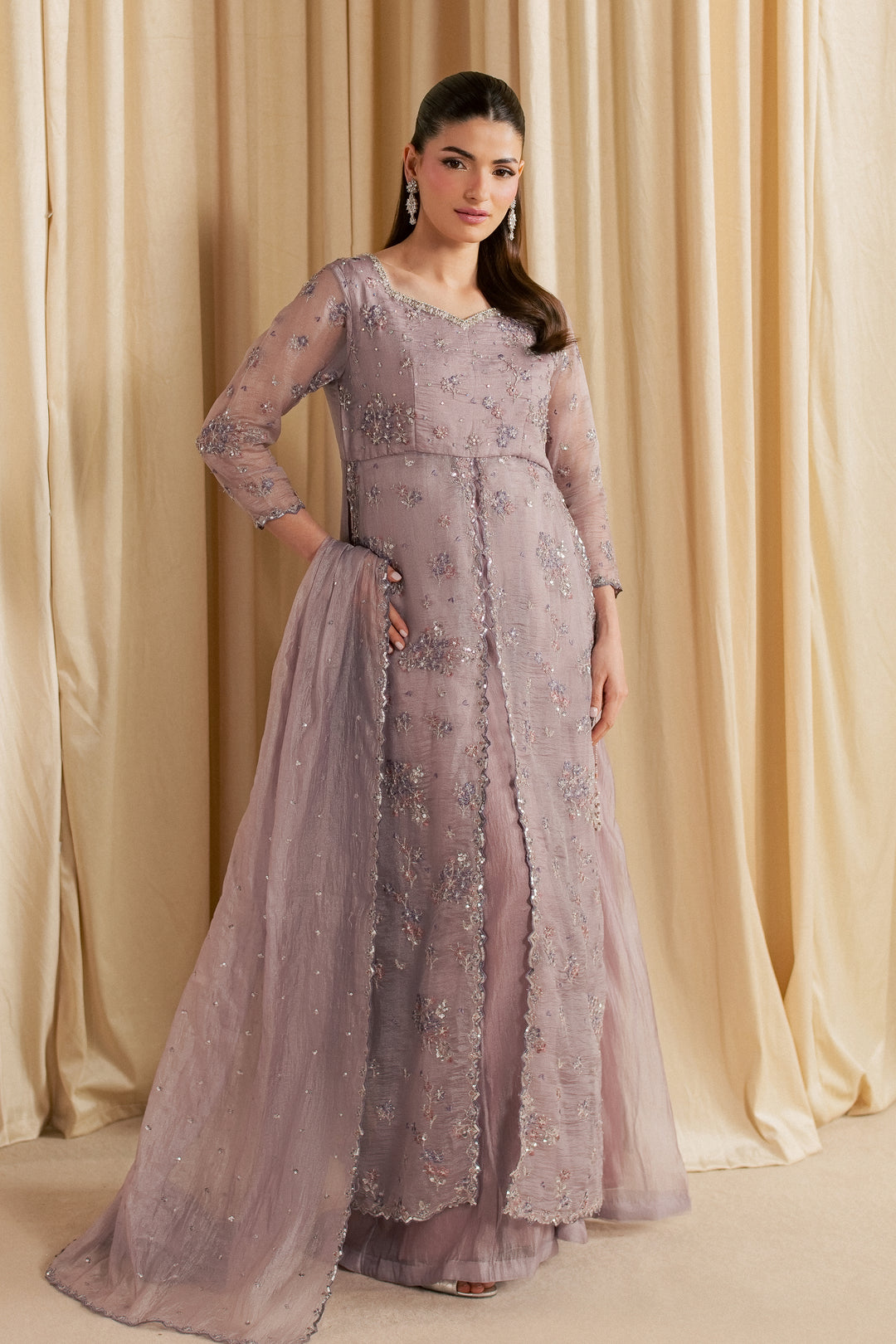 Lilac Periwinkle 3Pc - Festive Luxe Pret
