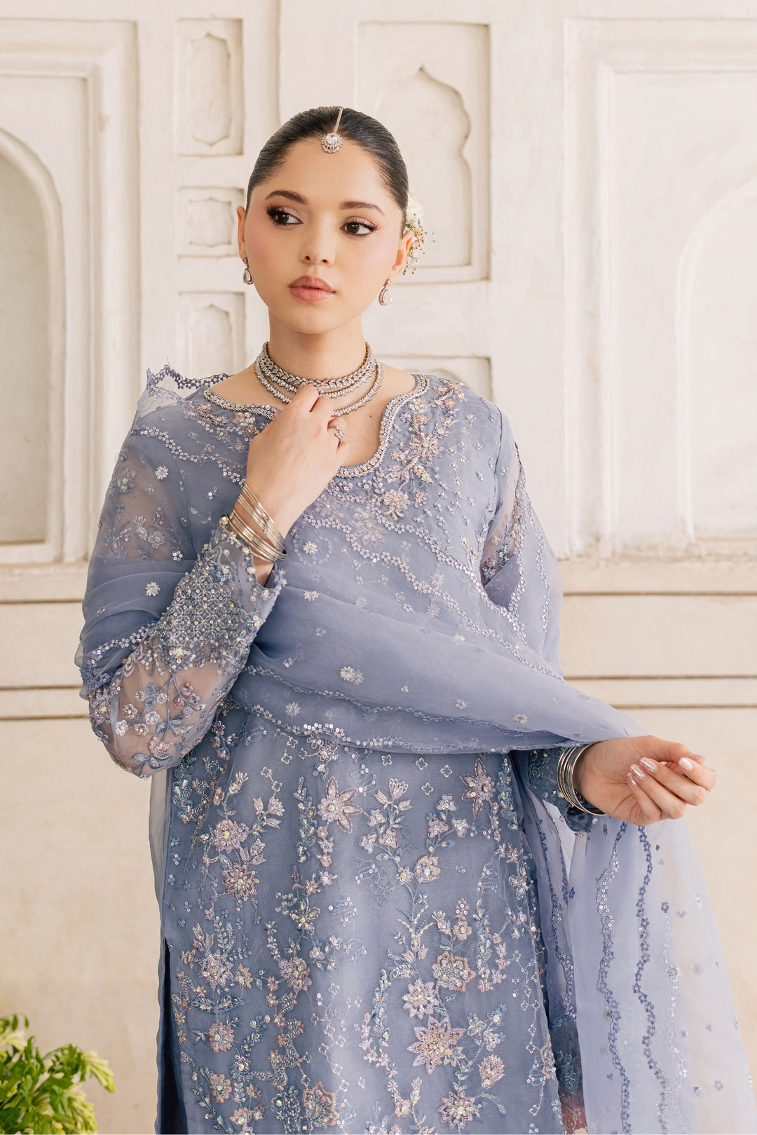 Dreamy periwinkle 3Pc - Wedding Formal Dress
