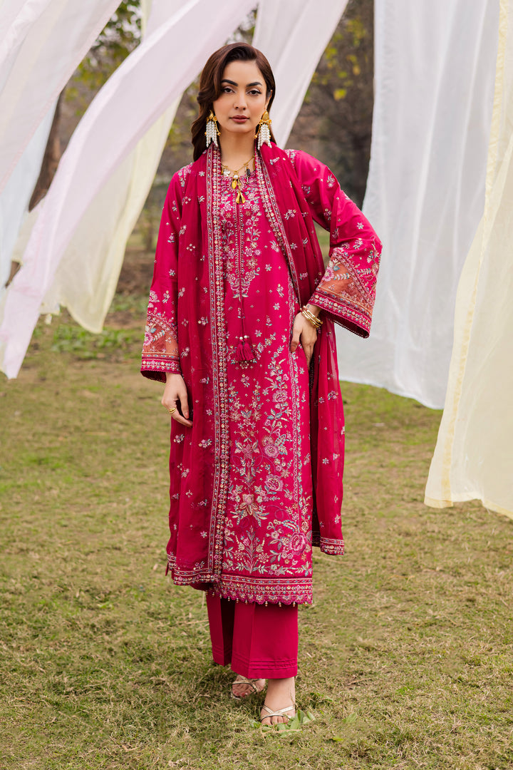 Sahibo 3Pc - Festive Embroidered Lawn