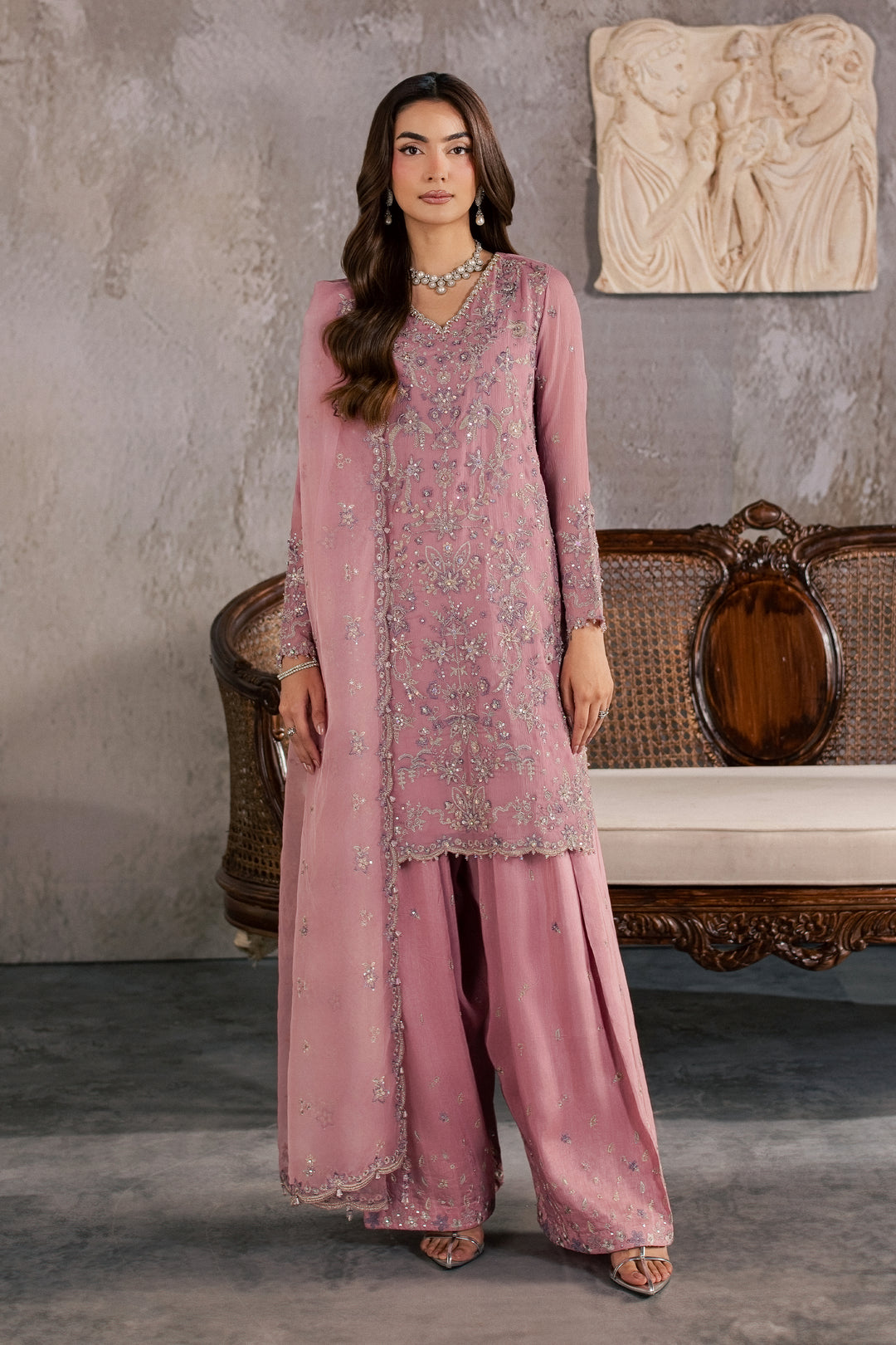 Coral 3Pc - Festive Luxe Pret