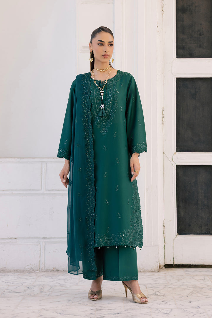 Manta 3Pc - Festive Embroidered Lawn