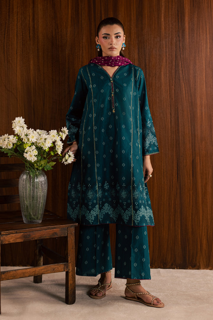 Wybe 3Pc - Printed Lawn Dress