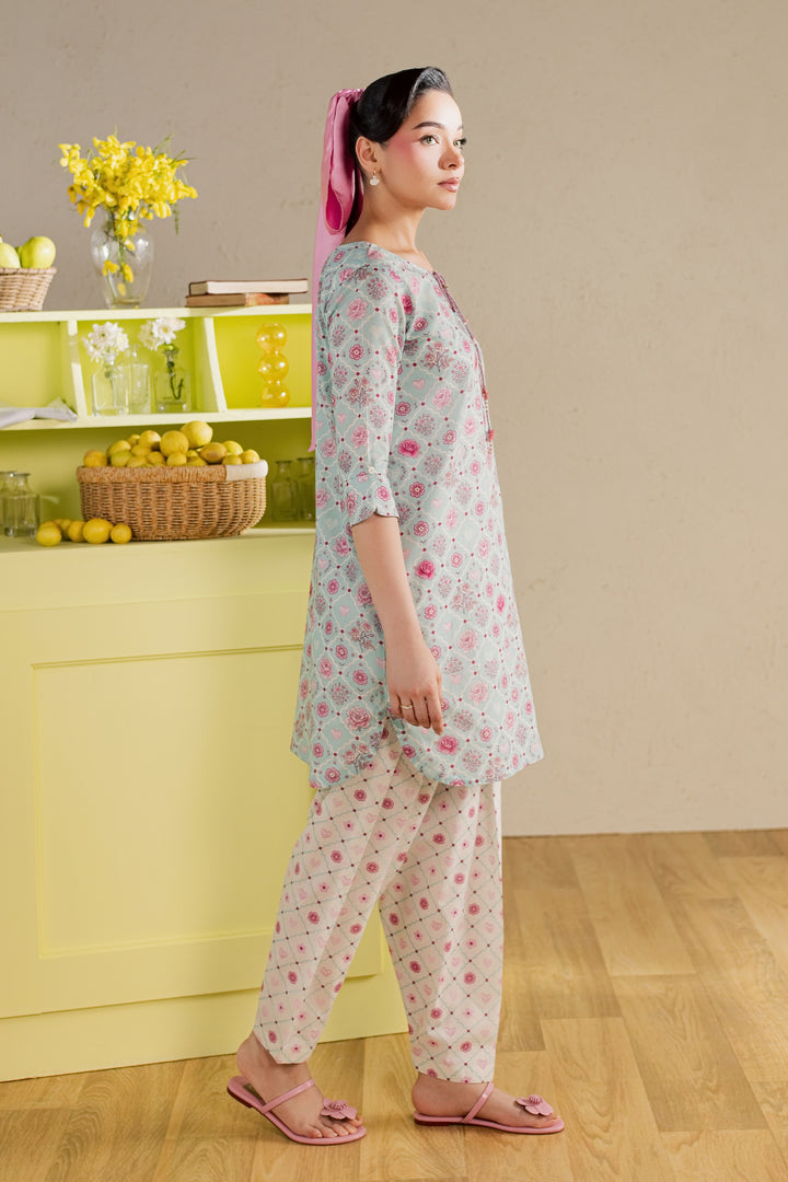 Candid 2Pc - Printed Lawn Dress