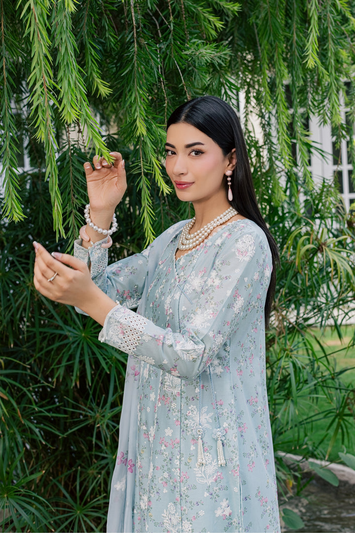 Yara 3Pc - Luxury Embroidered Lawn