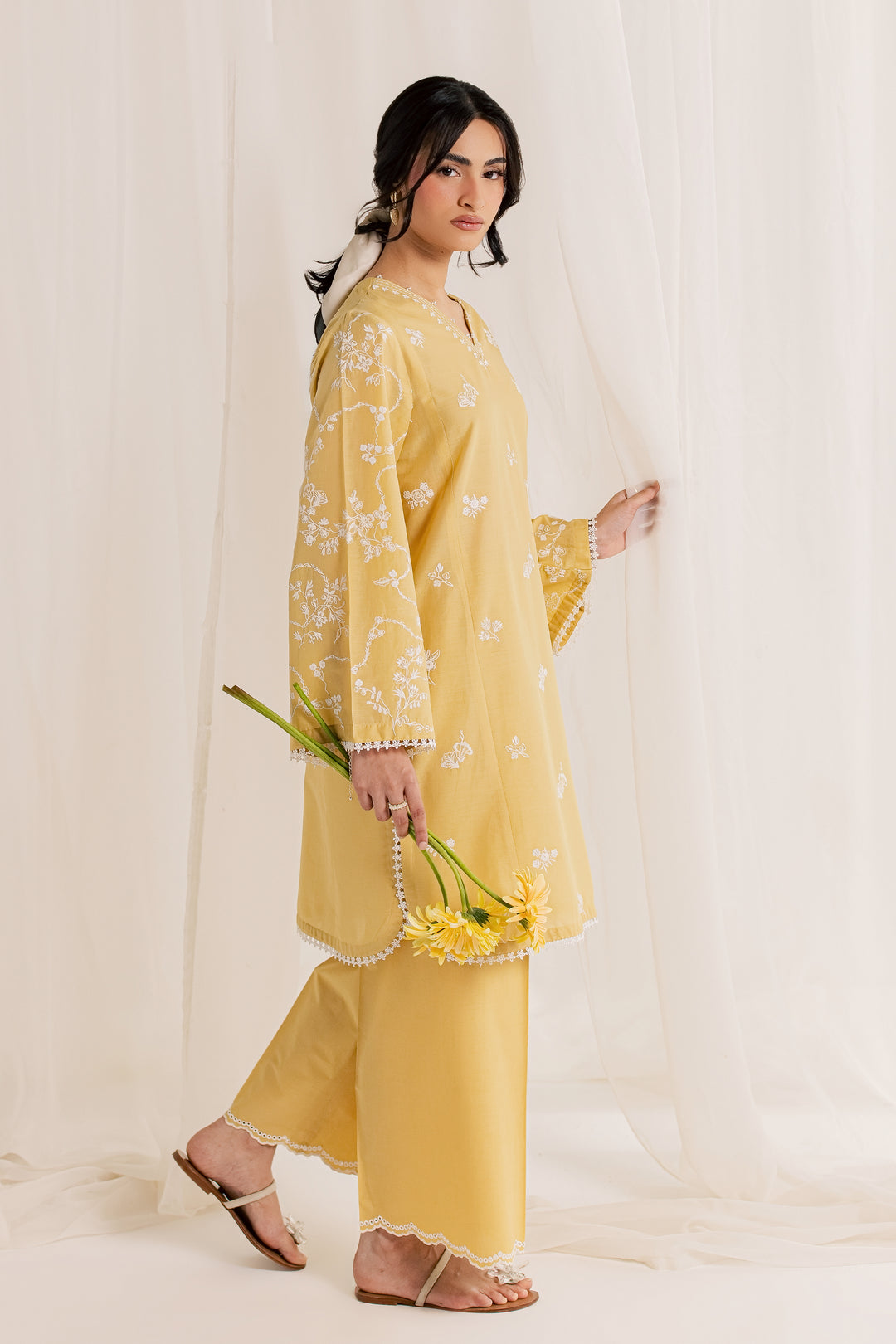Aamish 2Pc - Embroidered Lawn Dress