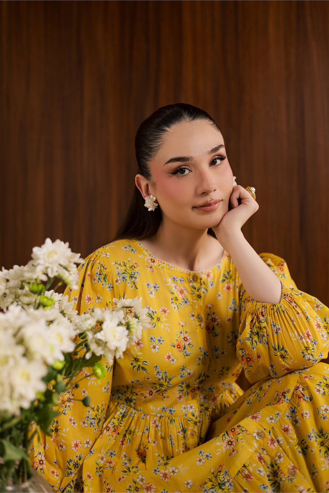 Butter Cup 2Pc - Printed Lawn Dress