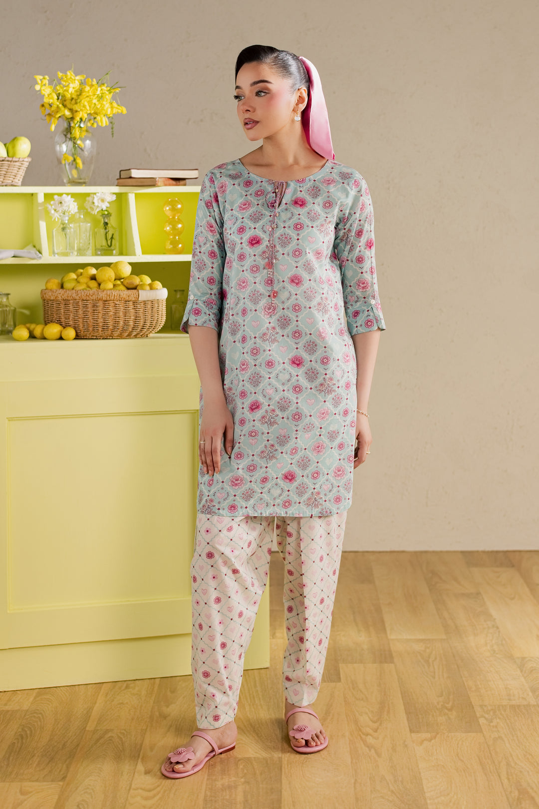 Candid 2Pc - Printed Lawn Dress