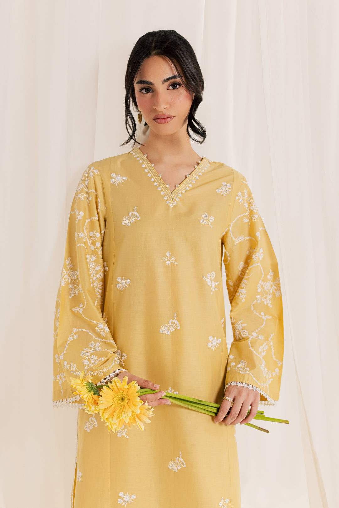 Aamish 2Pc - Embroidered Lawn Dress