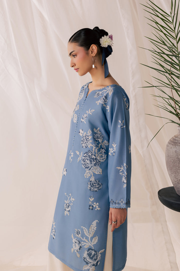 Havier 2Pc - Luxury Embroidered Lawn