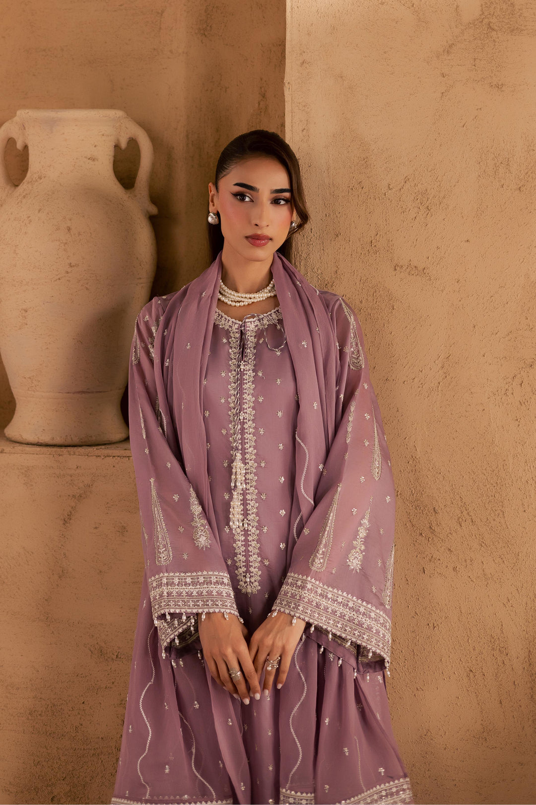 Gul e Rana 3Pc - Embroidered Festive Pret