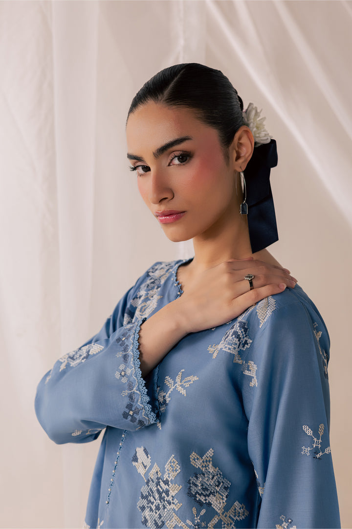 Havier 2Pc - Luxury Embroidered Lawn