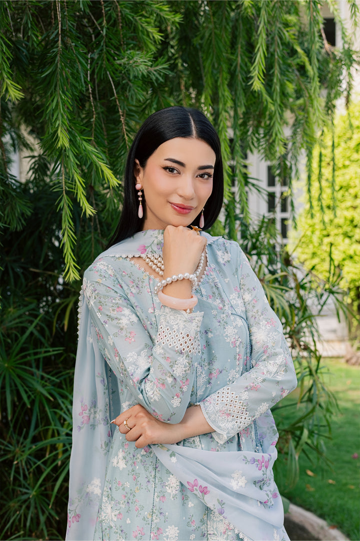 Yara 3Pc - Luxury Embroidered Lawn