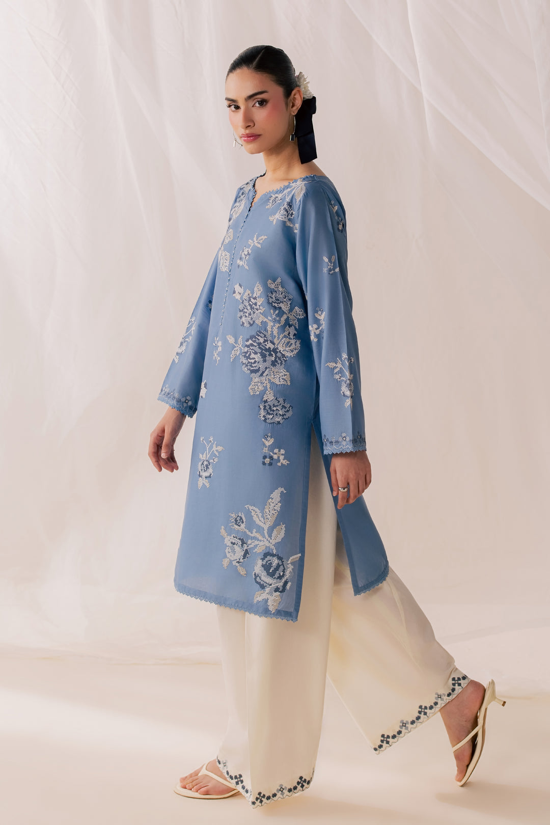 Havier 2Pc - Luxury Embroidered Lawn