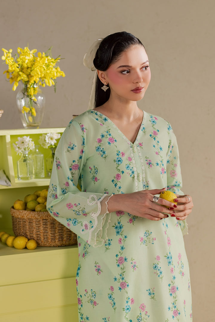 Jiwon 2Pc - Printed Lawn Dress