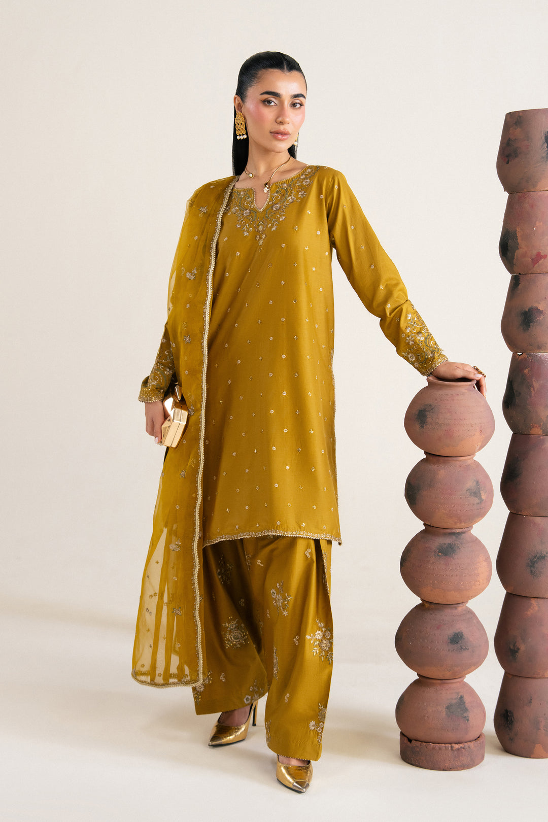 Nuraisa 3Pc - Festive Eid Pret