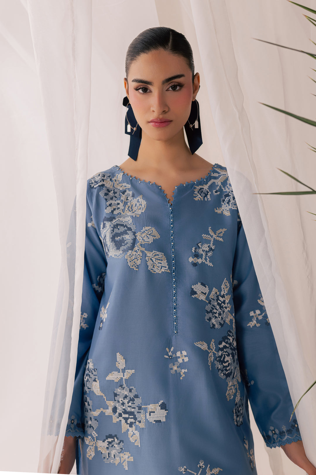 Havier 2Pc - Luxury Embroidered Lawn