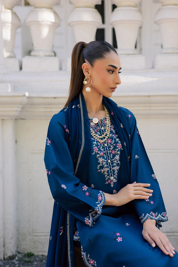Sabeha 3Pc - Festive Embroidered Lawn