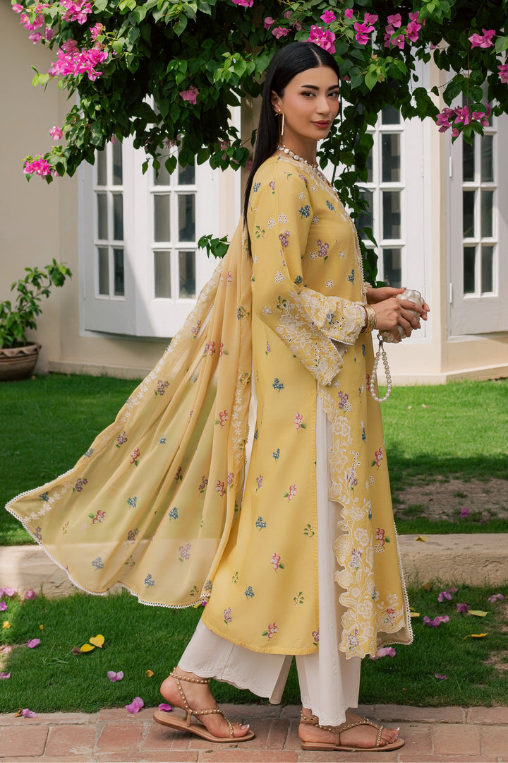 Vard 3Pc - Luxury Embroidered Lawn