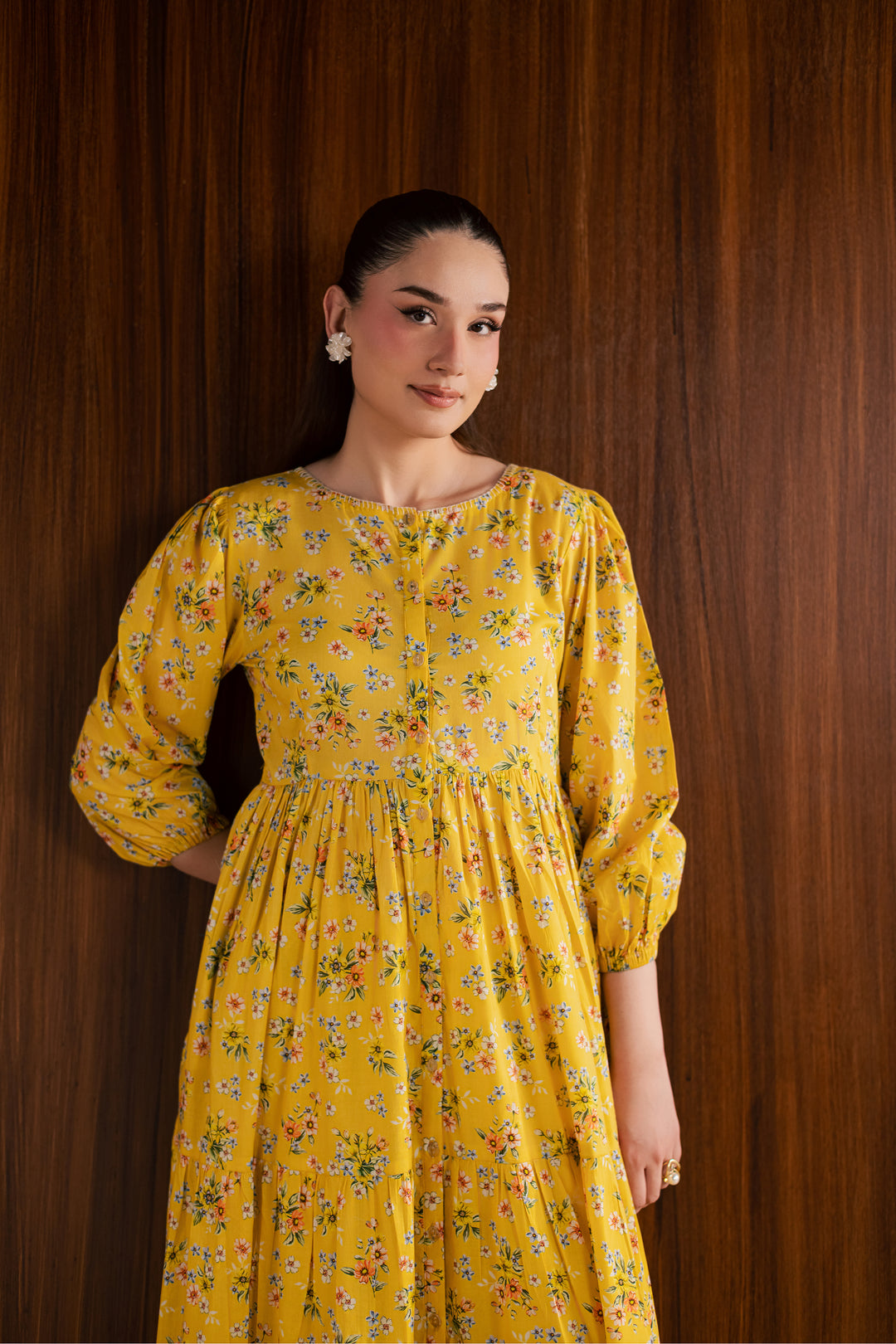 Butter Cup 2Pc - Printed Lawn Dress