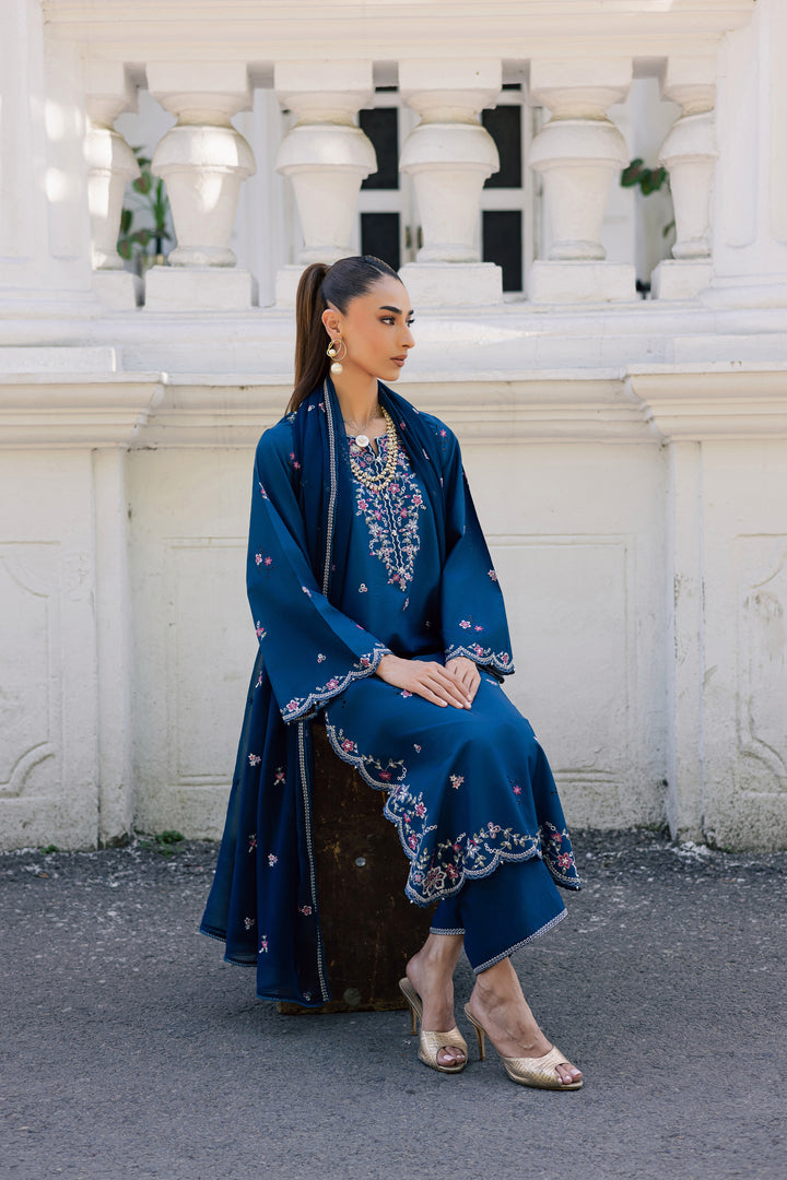 Sabeha 3Pc - Festive Embroidered Lawn