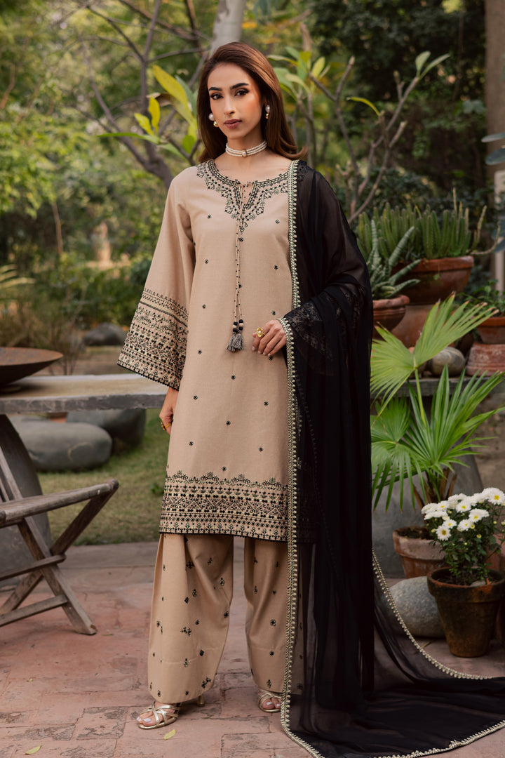 Sandstone 3Pc - Embroidered Festive Pret