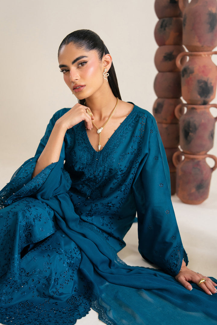 Amyra Blue 3Pc - Festive Eid Pret
