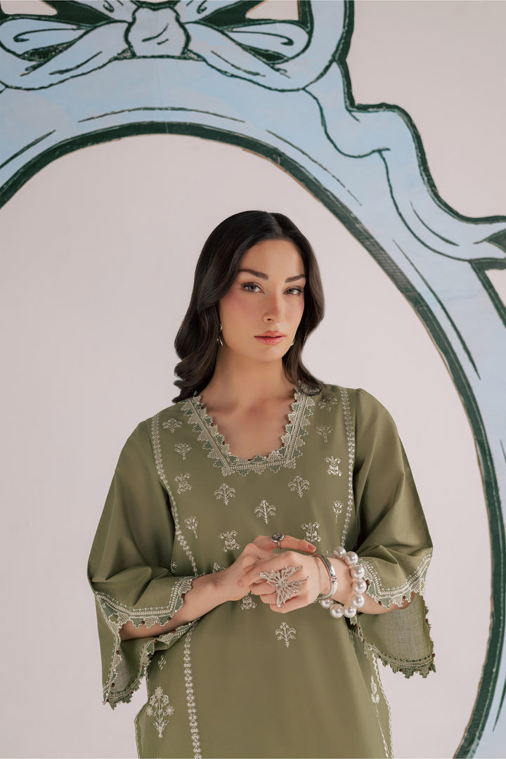 Bismil 2Pc - Embroidered Lawn Dress