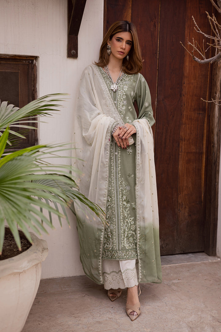 Grass Hopper 3Pc - Embroidered Festive Pret