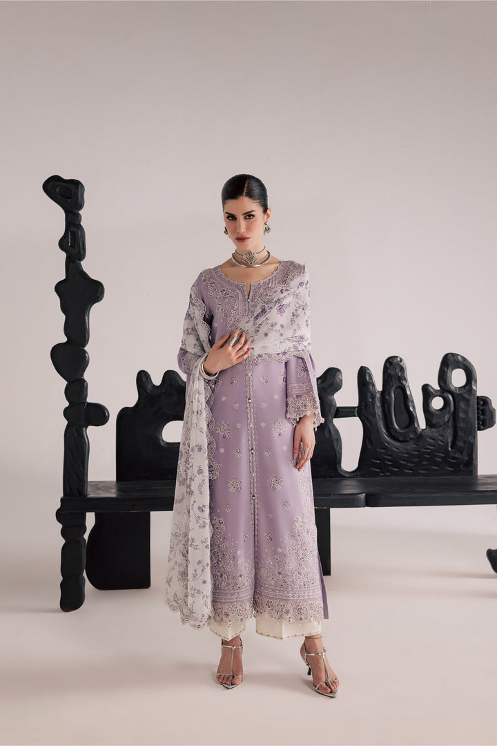 Lilac Elif 3Pc - Festive Eid Pret