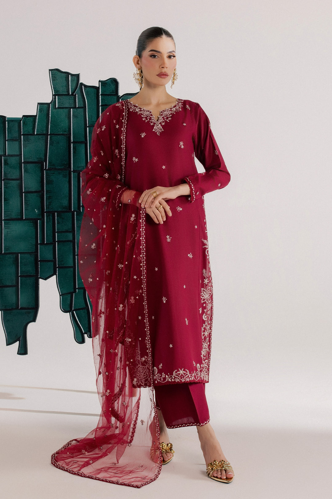Raks 3Pc - Luxury Embroidered Lawn