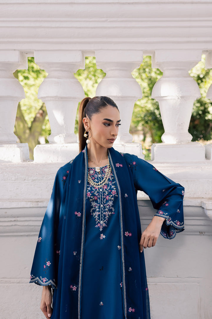 Sabeha 3Pc - Festive Embroidered Lawn