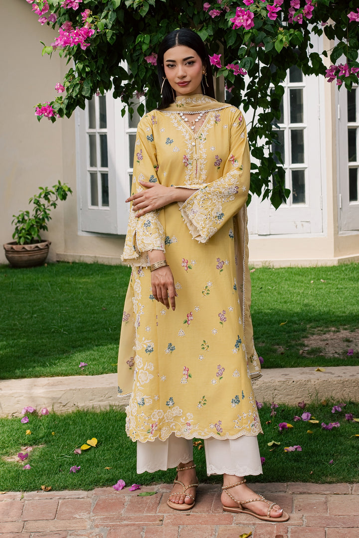 Vard 3Pc - Luxury Embroidered Lawn